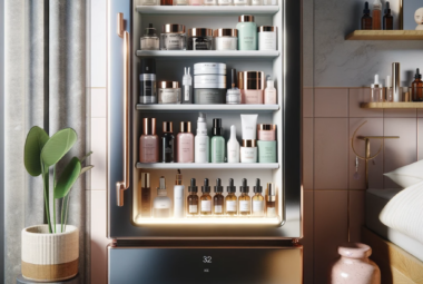 learn the benefits of using a skincare fridge